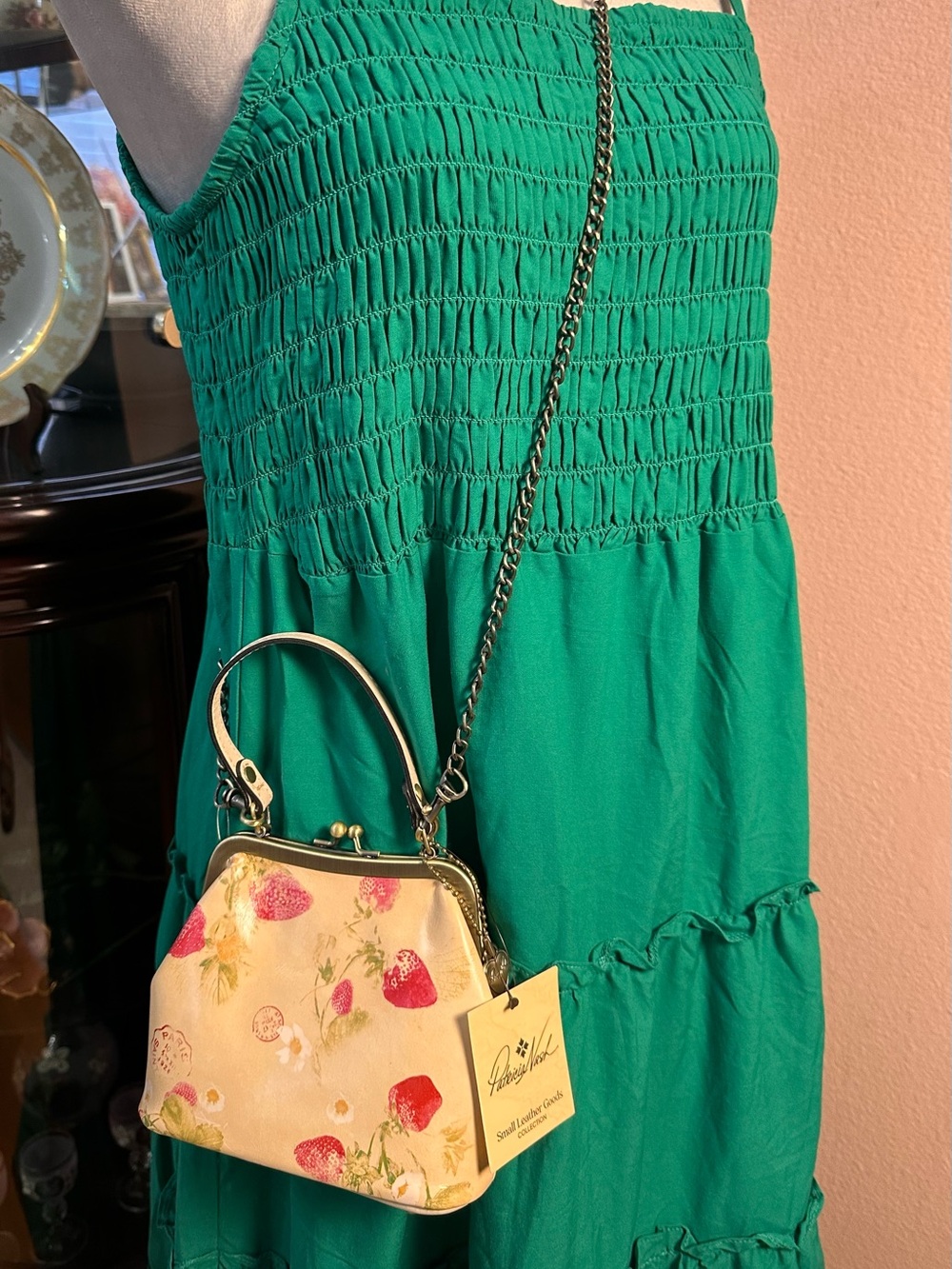 Brand New Patricia Nash Strawberry MINI Handbag